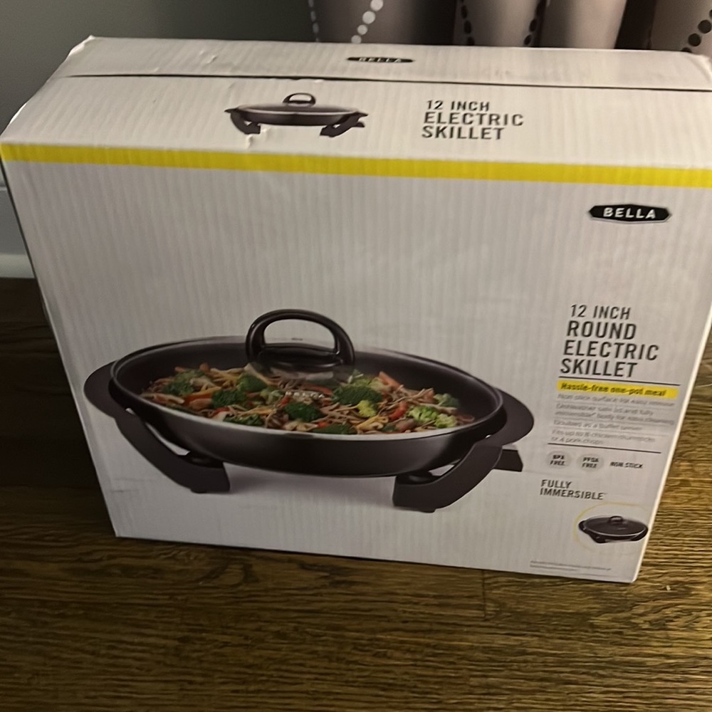12 inch electric skillet